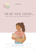 Dear New Grad Handbook